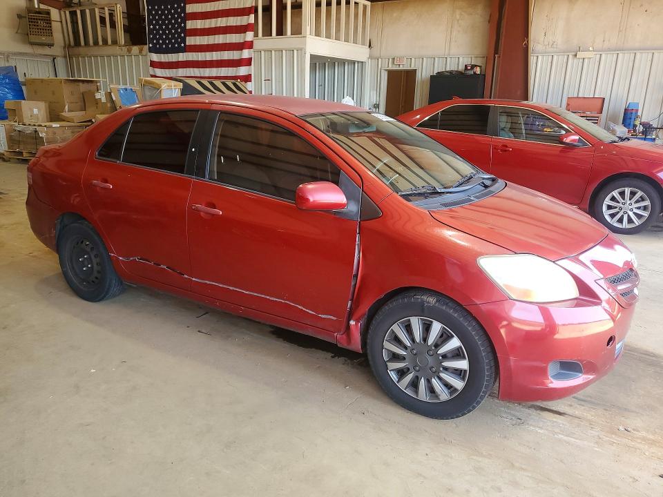 2009 Toyota Yaris VIN JTDBT903694053662 COPART salvage auction — FRONT END, Tx - Salvage Vehicle Title, sold $625 on 2026-07-27 (photo 4)
