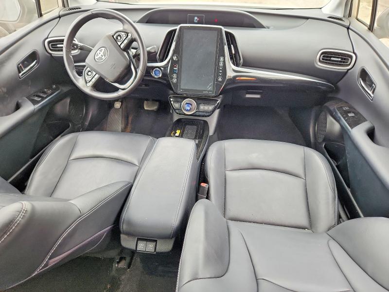 2021 Toyota Prius prime VIN JTDKAMFPXM3166662 COPART salvage auction — FRONT END, CA - SALVAGE CERTIFICATE, sold $4,250 on 2026-07-23 (photo 8)