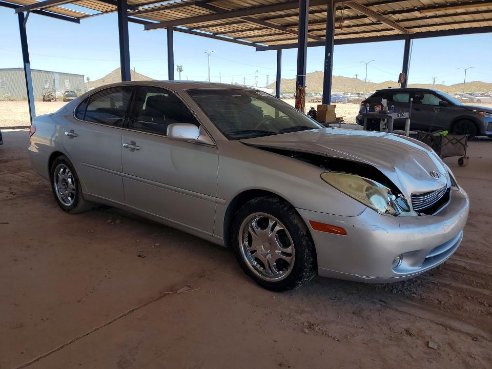 2005 Lexus ES VIN JTHBA30G855078586 COPART salvage auction — FRONT END, Az - Cert Of Title - Salvage, sold $1,650 on 2026-07-14 (photo 4)