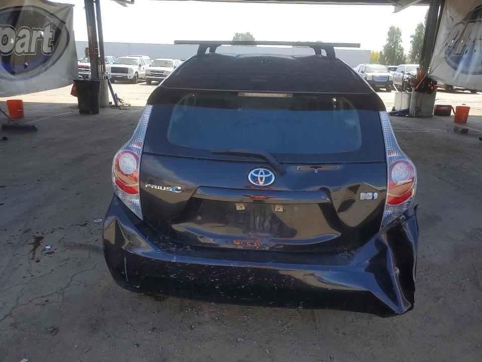 2014 Toyota VIN JTDKDTB35E1560569 COPART salvage auction — REAR END, Ca - Salvage Certificate, sold $1,100 on 2026-07-16 (photo 6)