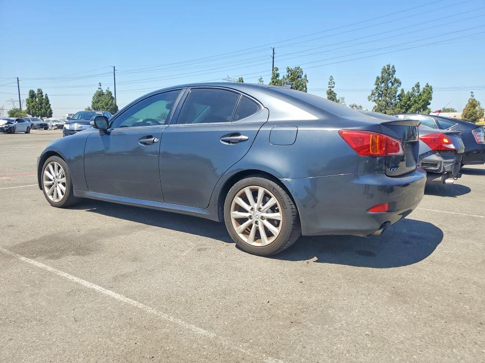 2010 Lexus Is 250 VIN JTHBF5C20A5112348 COPART salvage auction — NORMAL WEAR, CA - DIS/DLR/EXP ONLY CLEAN TITLE, sold $1,250 on 2026-07-16 (photo 2)