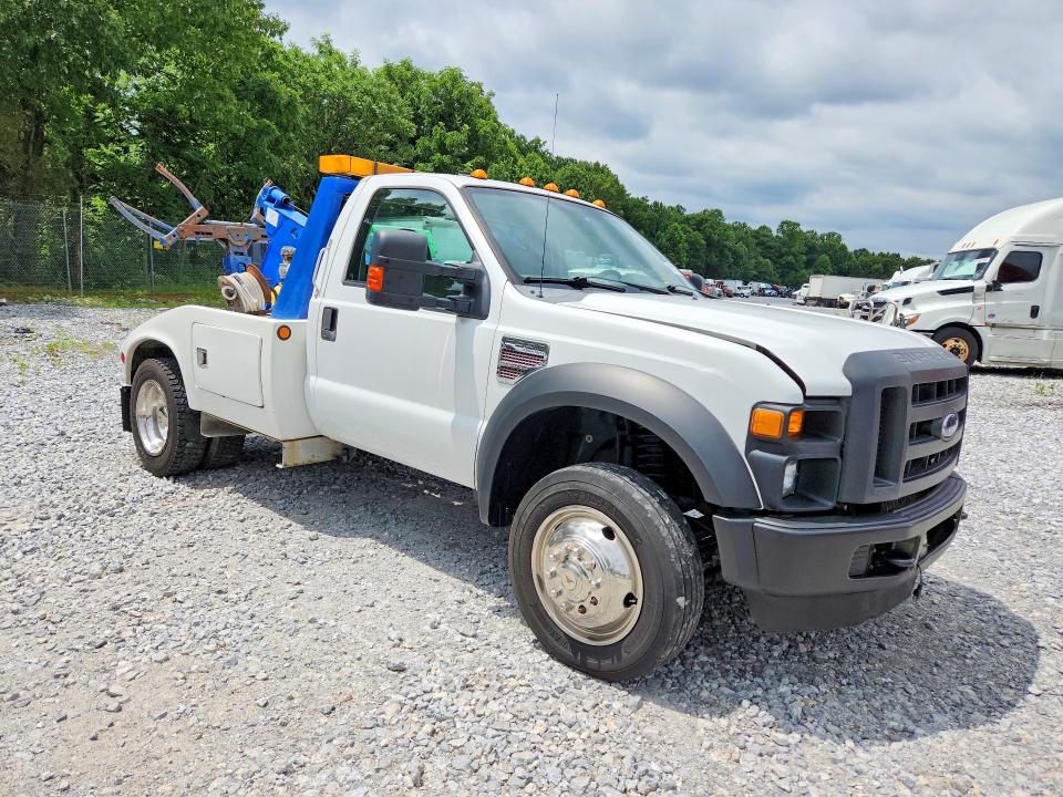 2008 Ford F550 VIN 1FDAF56R78EC99549 COPART salvage auction — MINOR DENT/SCRATCHES, Pa - Cert Of Title, sold $12,600 on 2026-07-29 (photo 4)
