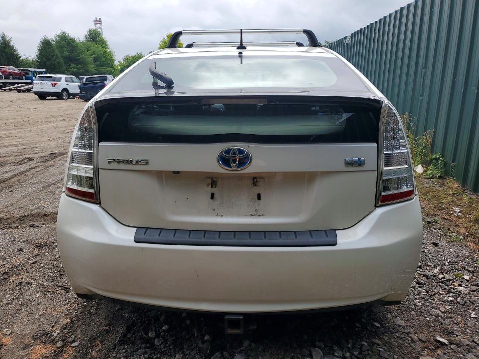 2010 Toyota Prius VIN JTDKN3DU8A5091015 COPART salvage auction — UNDERCARRIAGE, MD - CERTIFICATE OF TITLE, sold $850 on 2026-07-20 (photo 6)