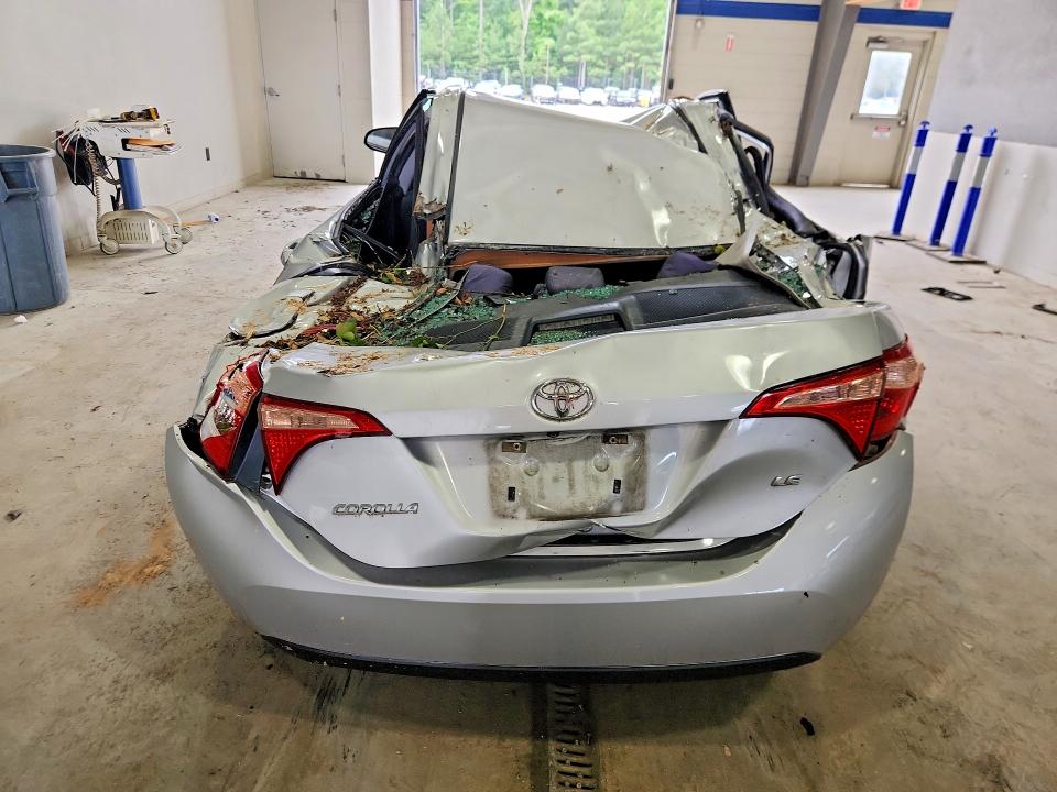 2017 Toyota Corolla VIN 5YFBURHE7HP636711 COPART salvage auction — ALL OVER, VA - CERT OF TITLE - SALVAGE, sold $1,350 on 2026-07-24 (photo 6)