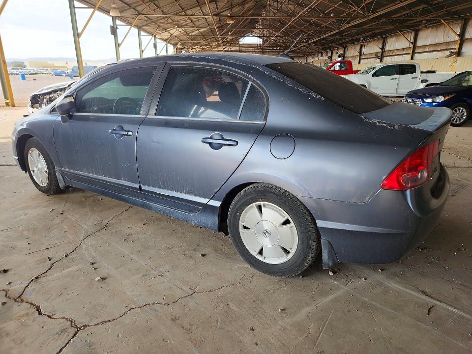 2008 Honda Civic hybrid VIN JHMFA36208S024007 COPART salvage auction — ROOF, AZ - CERTIFICATE OF TITLE, sold $800 on 2026-07-20 (photo 2)