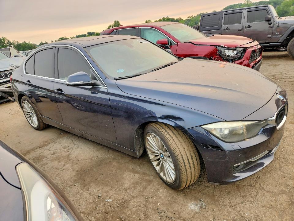 2014 BMW 3er VIN WBA3B3G51ENR84941 COPART salvage auction — FRONT END, CT - CERTIFICATE OF TITLE, sold $1,100 on 2026-08-18 (photo 4)