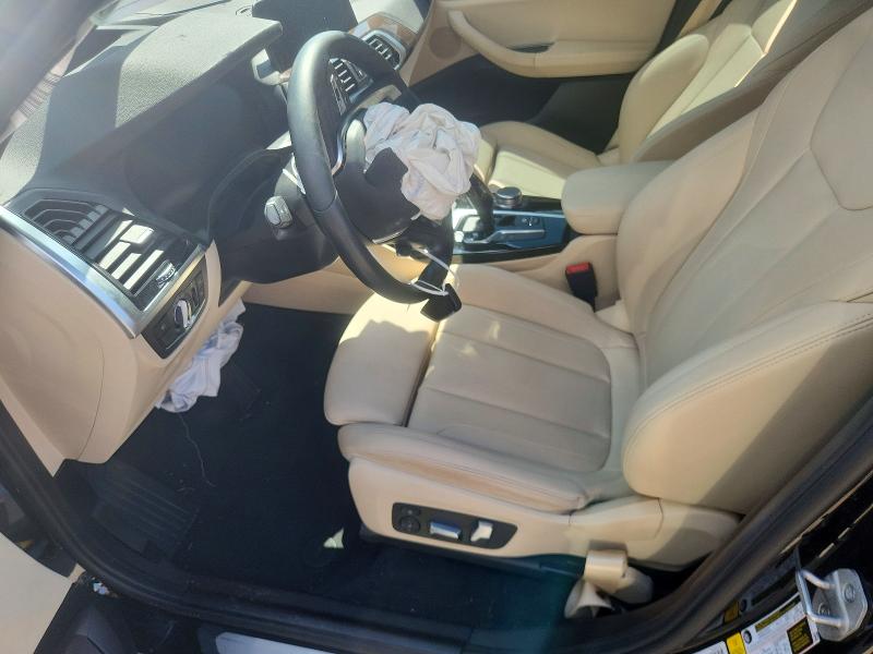 2021 BMW X3 VIN 5UXTY3C01M9H69774 COPART salvage auction — FRONT END, Tx - Certificate Of Title, sold $3,550 on 2026-07-20 (photo 7)