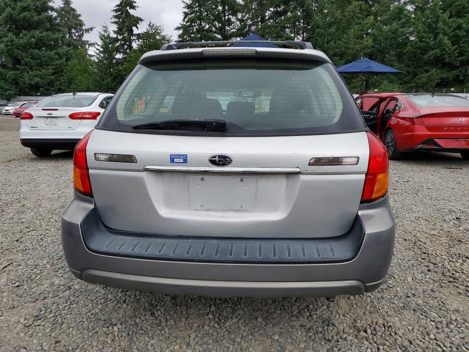 2005 Subaru LEGACY VIN 4S4BP61C257390836 COPART salvage auction — MINOR DENT/SCRATCHES, WA - VEHICLE CERT OF OWNERSHIP-TITL, sold $250 on 2026-07-10 (photo 6)