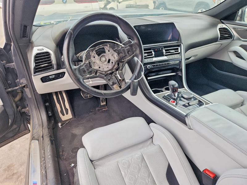2020 BMW M8 VIN WBSDZ0C09LCD54567 COPART salvage auction — FRONT END, Ny - Mv-907A Salvage Certificate, sold $20,800 on 2026-07-29 (photo 8)