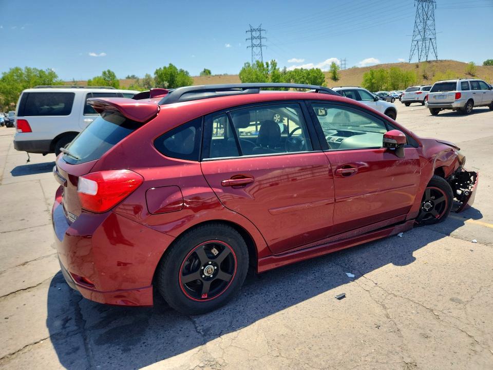 2016 Subaru Impreza VIN JF1GPAY68G8238950 COPART salvage auction — FRONT END, CO - CERT OF TITLE-REBUILT SALVAGE, sold $1,750 on 2026-08-19 (photo 3)