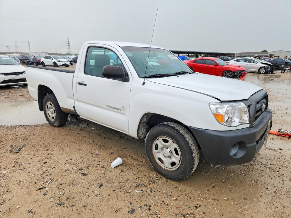 2010 Toyota Tacoma VIN 5TENX4CN3AZ677920 COPART salvage auction — REAR END, TX - SALVAGE VEHICLE TITLE (P), sold $3,550 on 2026-07-17 (photo 4)