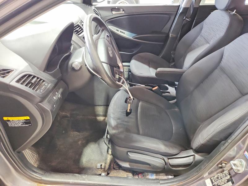 2015 Hyundai Accent VIN KMHCT5AE5FU212384 COPART salvage auction — FRONT END, WV - NON PUBLIC CLEAN TITLE, sold $625 on 2026-07-24 (photo 7)