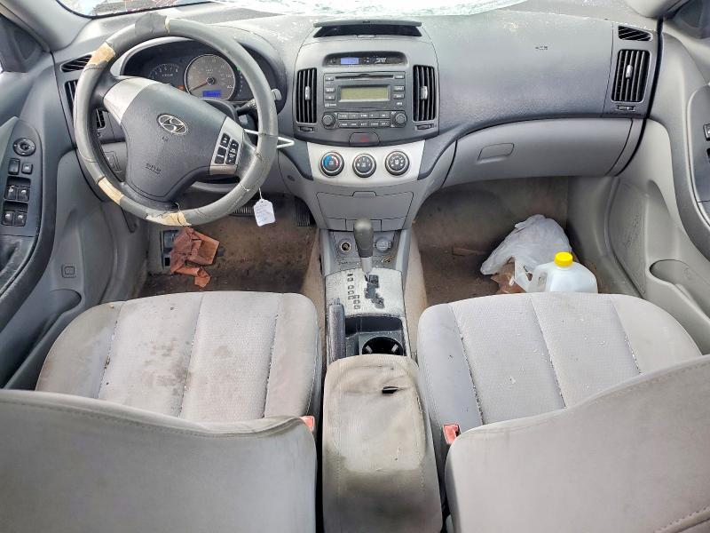 2007 Hyundai Elantra VIN KMHDU46D47U176135 COPART salvage auction — ALL OVER, Pa - Certificate Of Salvage, sold $400 on 2026-07-14 (photo 8)