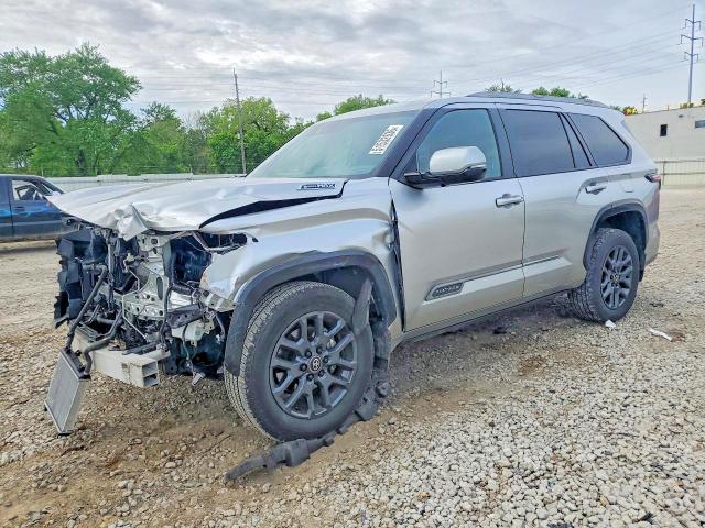 2025 Toyota Sequoia VIN 7SVAAABAXSX065581 — COPART salvage auction photo