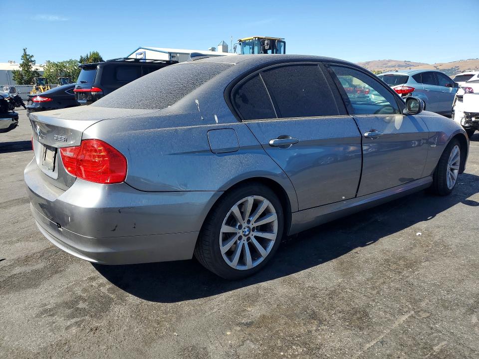 2011 BMW 3 series VIN WBAPH5C55BA443234 COPART salvage auction — MECHANICAL, Ca - Dis/Dlr/Exp Only Clean Title, sold $425 on 2026-07-30 (photo 3)