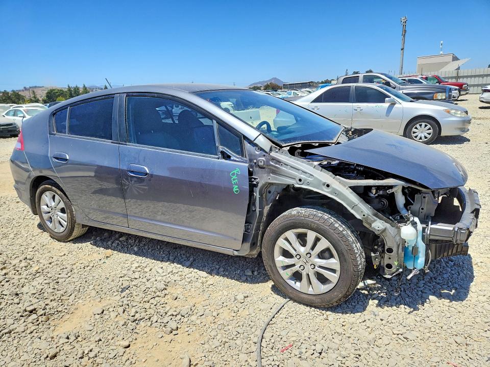 2012 Honda Insight VIN JHMZE2H74CS003027 COPART salvage auction — FRONT END, CA - SALVAGE CERTIFICATE, sold $950 on 2026-07-16 (photo 4)