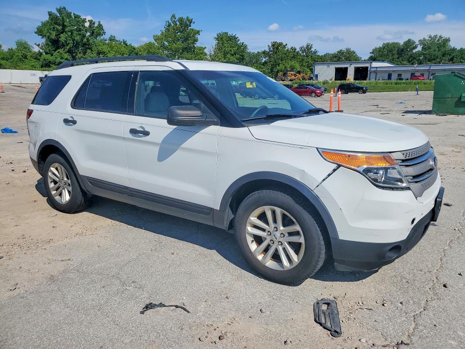 2015 Ford Explorer VIN 1FM5K7B8XFGA64621 COPART salvage auction — FRONT END, Mt - Certificate Of Title, sold $1,600 on 2026-07-23 (photo 4)