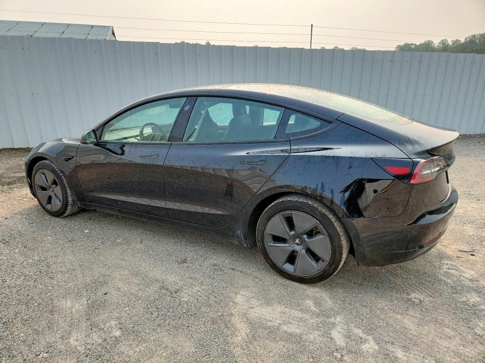 2022 Tesla Model 3 VIN 5YJ3E1EA2NF369599 COPART salvage auction — REAR END, FL - CERTIFICATE OF TITLE, sold $10,200 on 2026-07-27 (photo 2)