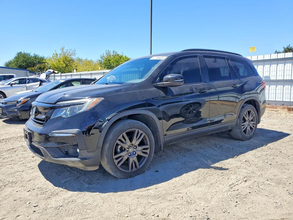 2022 Honda Pilot VIN 5FNYF5H39NB032256 — COPART salvage auction photo