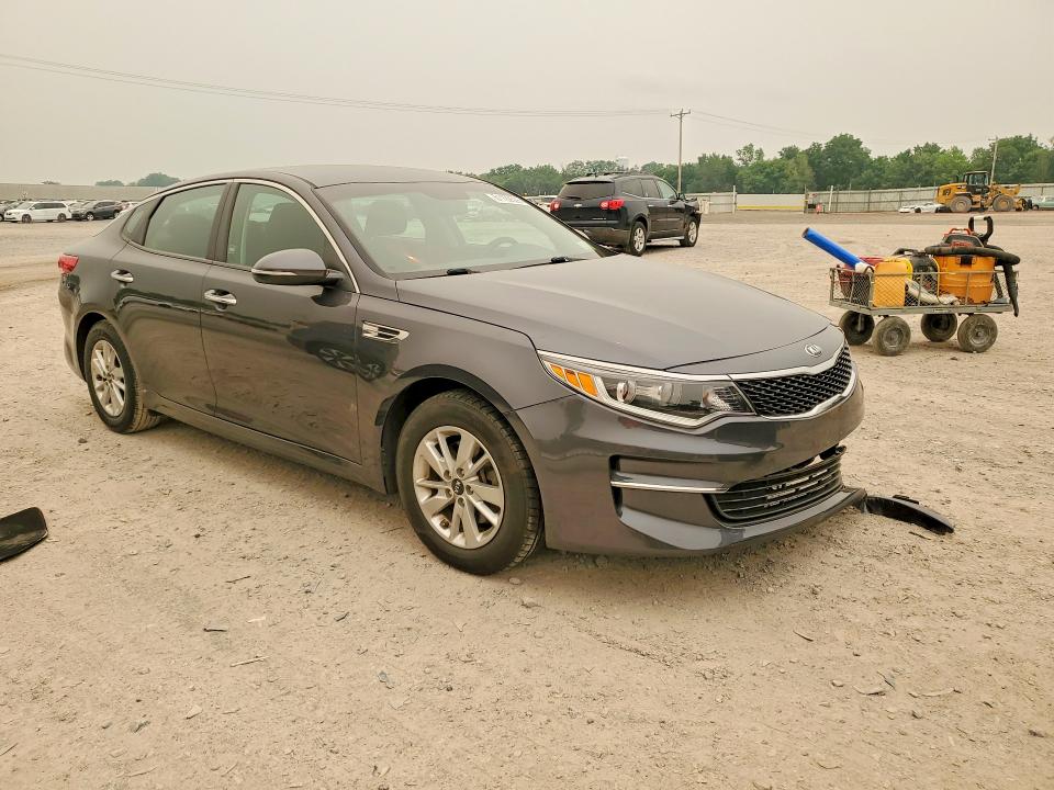 2017 Kia Optima VIN KNAGT4L36H5142075 COPART salvage auction — FRONT END, Ny - Mv-907A Salvage Certificate, sold $1,150 on 2026-07-27 (photo 4)