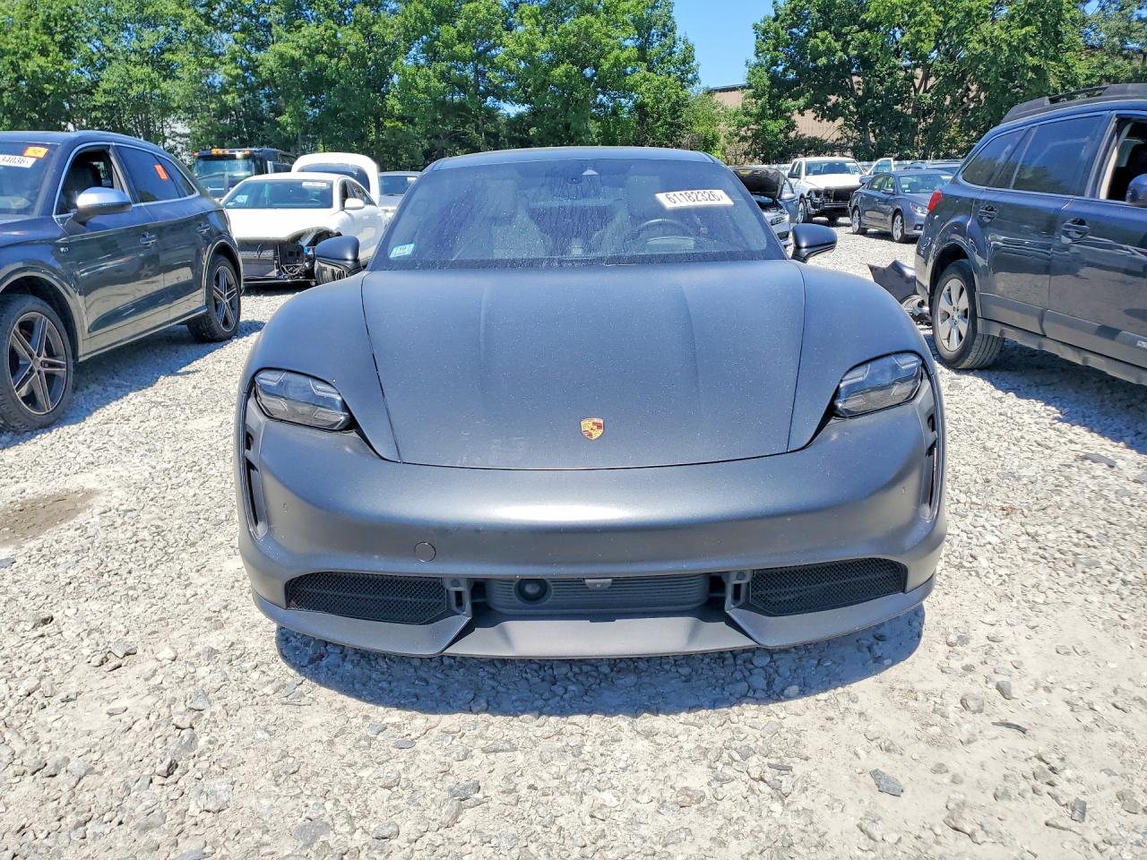 2022 Porsche Taycan VIN WP0AC2Y17NSA54558 COPART salvage auction — Undercarriage, MA - CERT OF TITLE-SALVAGE, sold $40,750 on 2026-08-06 (photo 5)