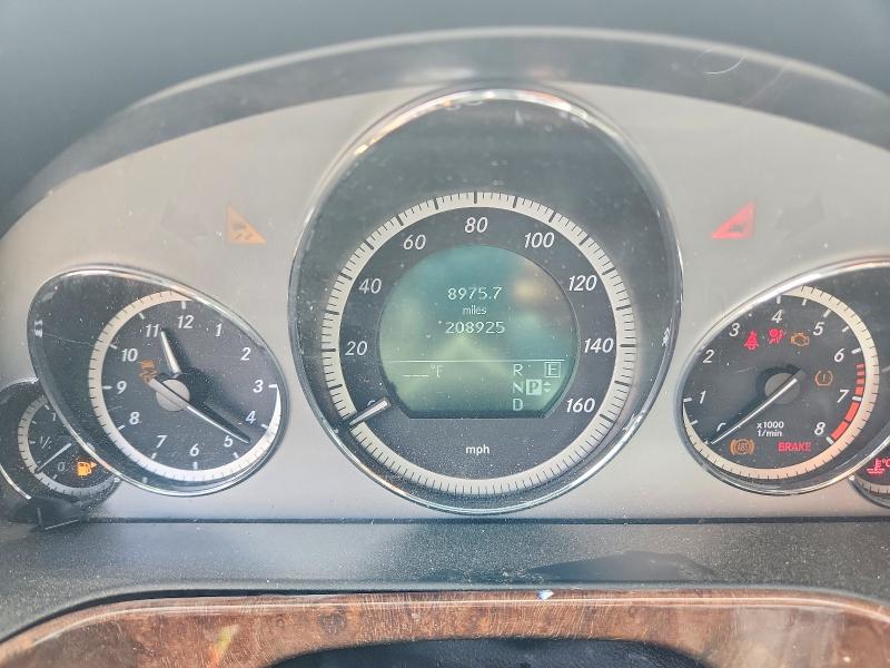 2011 Mercedes-benz E-class VIN WDDHF8HB1BA451883 COPART salvage auction — FRONT END, MD - CERT OF TITLE-REBUILT SALVAGE, sold $325 on 2026-08-11 (photo 9)