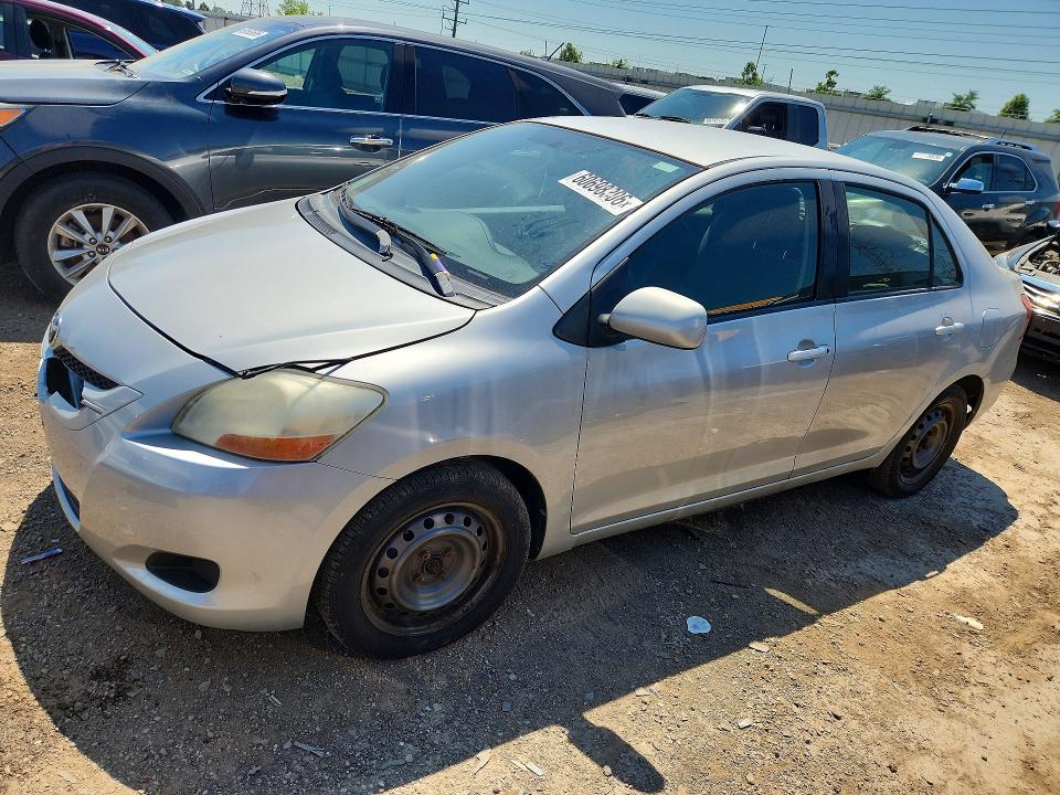 2007 Toyota Yaris VIN JTDBT923971178375 COPART salvage auction — FRONT END, Il - Certificate Of Title, sold $275 on 2026-07-28 (photo 1)