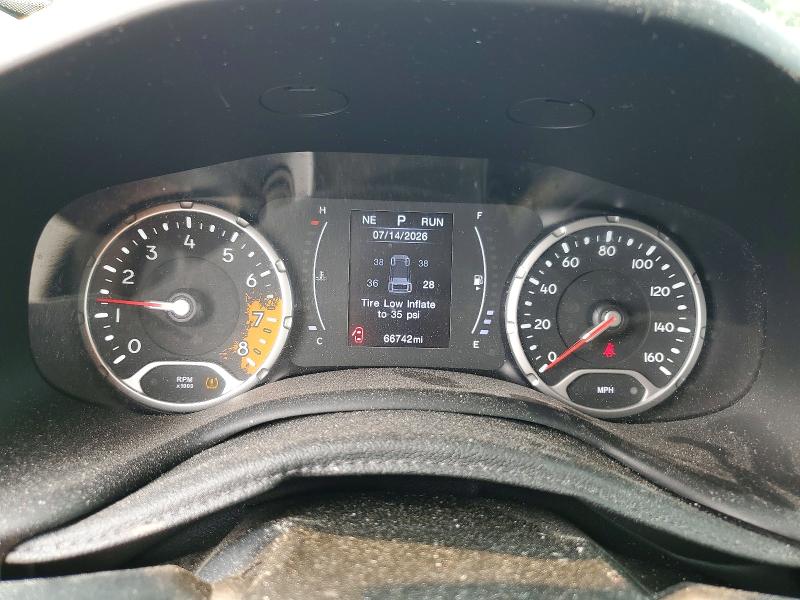 2017 Jeep Renegade VIN ZACCJBBB9HPG34384 COPART salvage auction — FRONT END, Ny - Mv-907A Salvage Certificate, sold $2,550 on 2026-07-21 (photo 9)