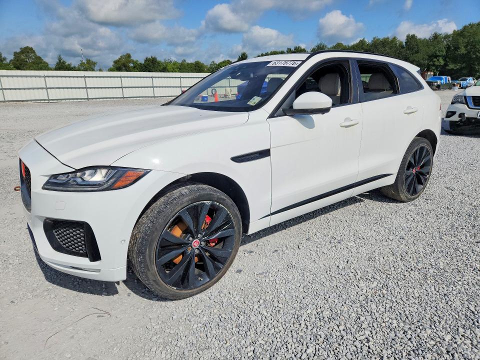 2018 Jaguar F-pace VIN SADCM2FV7JA291631 COPART salvage auction — MECHANICAL, La - Certificate Of Title, sold $3,700 on 2026-08-03 (photo 1)