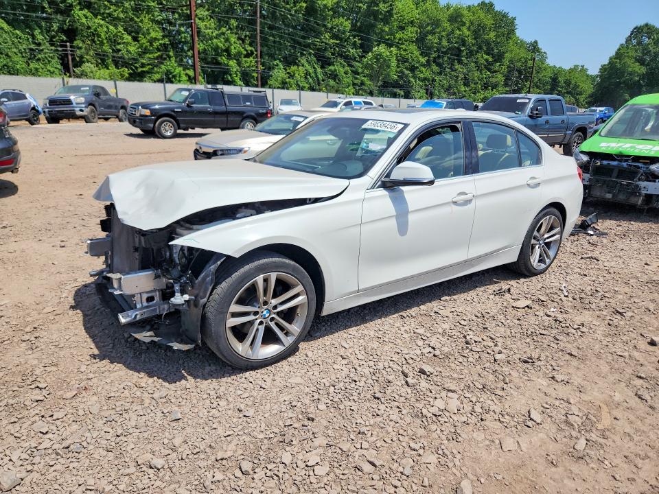 2017 BMW VIN WBA8D9G30HNU63036 COPART salvage auction — FRONT END, Pa - Certificate Of Salvage, sold $1,850 on 2026-08-03 (photo 1)