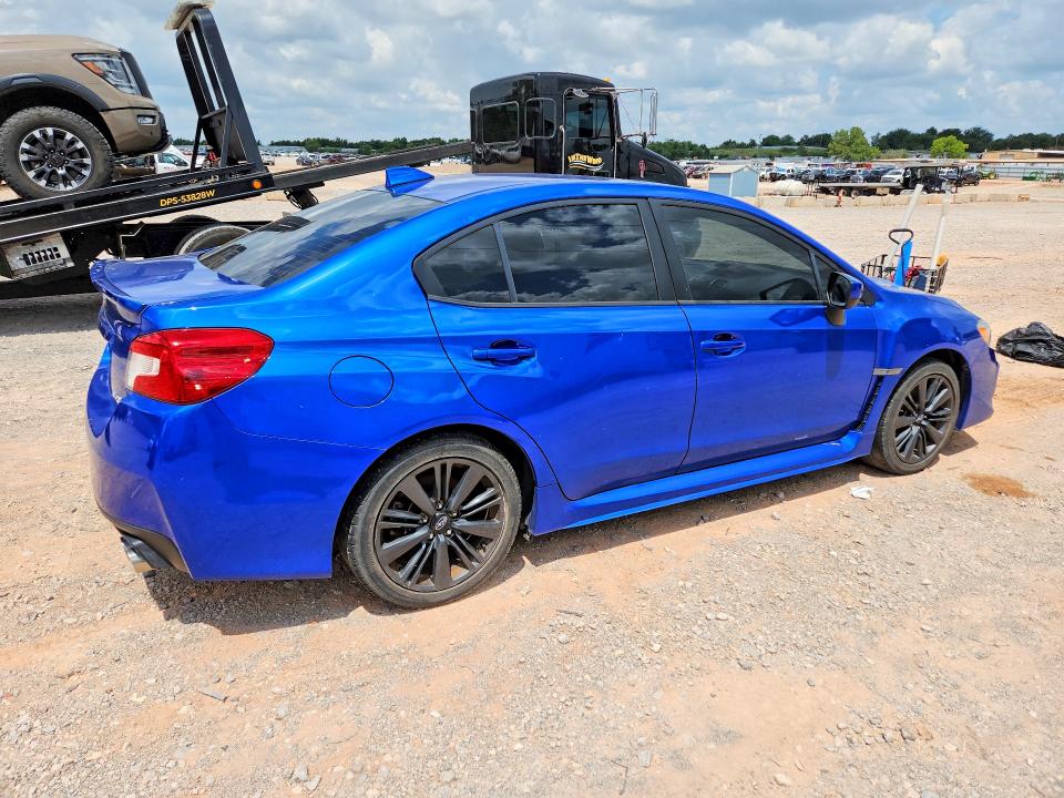 2021 Subaru Wrx VIN JF1VA1A64M9818317 COPART salvage auction — HAIL, In - Certificate Of Title (P), sold $12,600 on 2026-07-28 (photo 3)