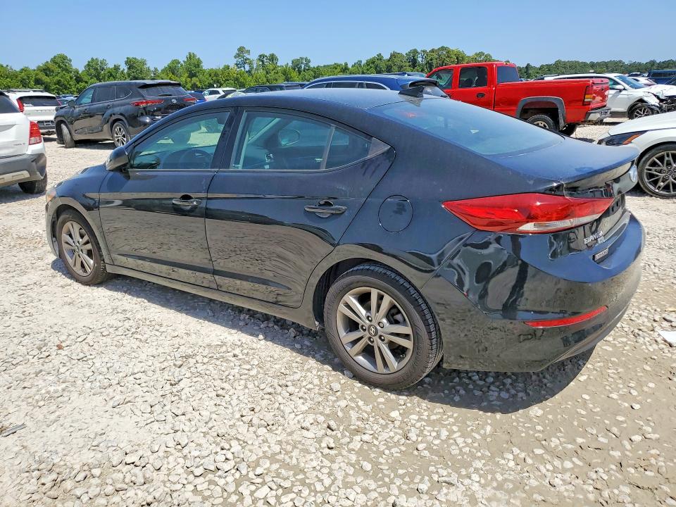 2018 Hyundai Elantra VIN KMHD84LF3JU586197 COPART salvage auction — MECHANICAL, TX - CERTIFICATE OF TITLE, sold $1,900 on 2026-07-31 (photo 2)