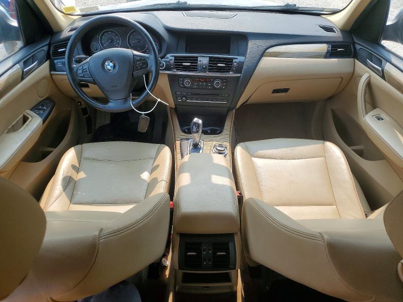 2012 BMW X3 VIN 5UXWX5C56CL727428 COPART salvage auction — SIDE, Pa - Certificate Of Salvage, sold $850 on 2026-07-20 (photo 8)