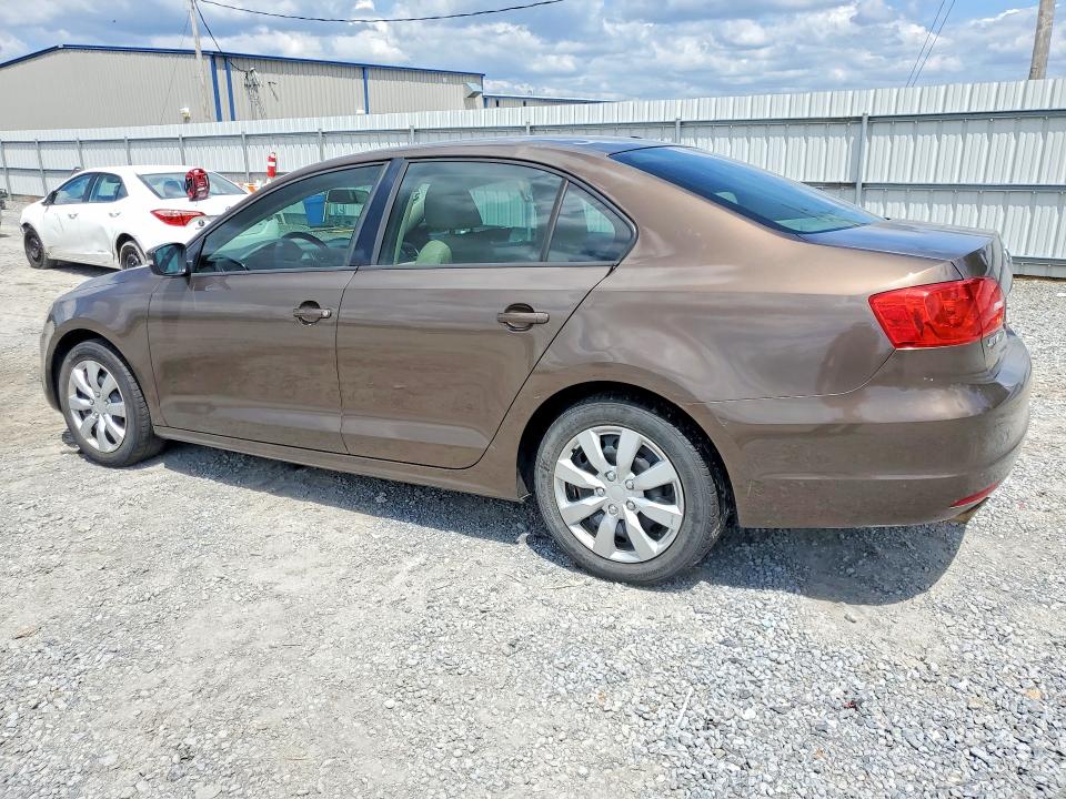 2012 Volkswagen Jetta VIN 3VWDX7AJ6CM003464 COPART salvage auction — UNDERCARRIAGE, Nc - Salvage Certificate Of Title, sold $425 on 2026-07-22 (photo 2)