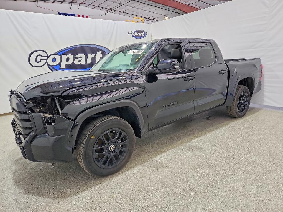 2025 Toyota Tundra VIN 5TFWA5DB5SX245631 COPART salvage auction — FRONT END, CA - CERTIFICATE OF TITLE, sold $23,000 on 2026-07-28 (photo 1)