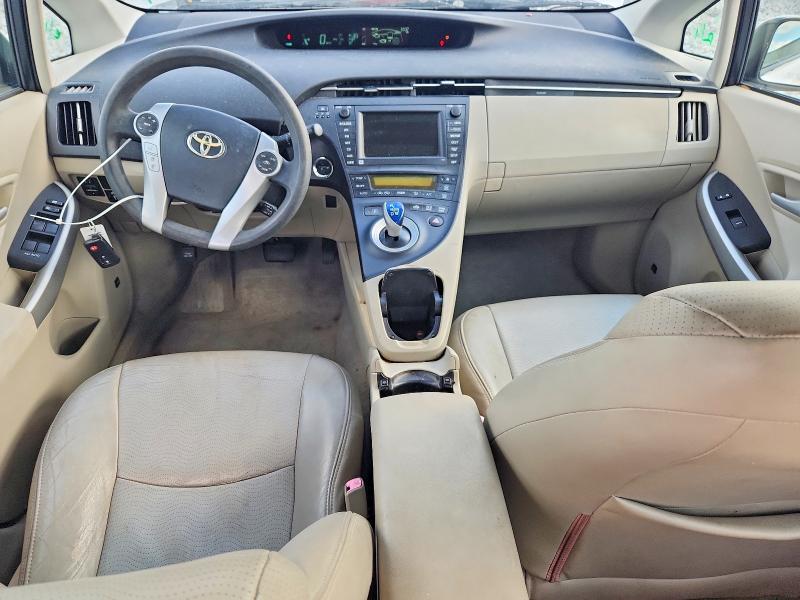2011 Toyota Prius VIN JTDKN3DU8B0283789 COPART salvage auction — FRONT END, FL - CERT OF TITLE SLVG REBUILDABLE, sold $2,300 on 2026-07-14 (photo 8)