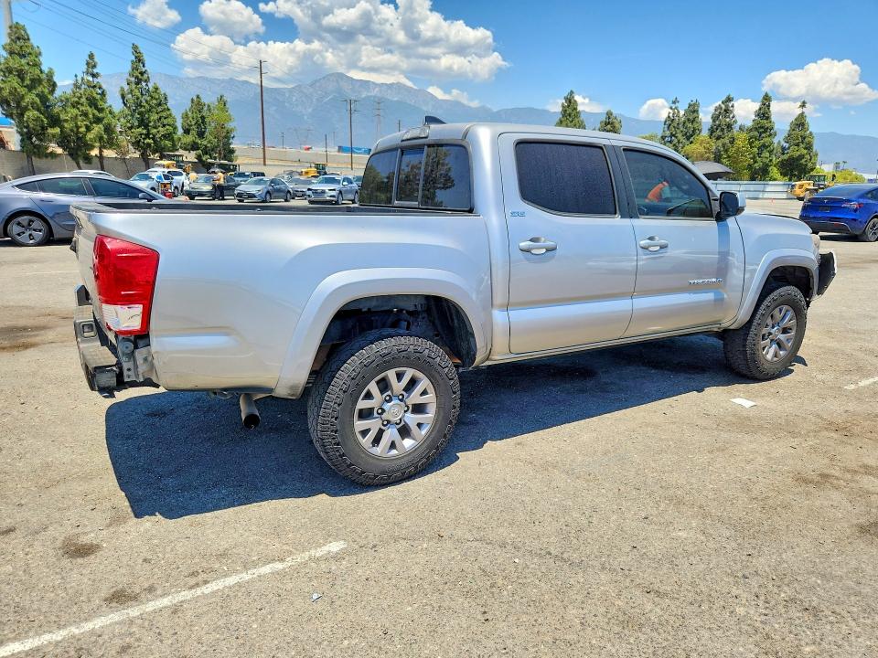 2017 Toyota Tacoma VIN 5TFAX5GN7HX093424 COPART salvage auction — FRONT END, Ca - Salvage Certificate, sold $4,100 on 2026-07-28 (photo 3)