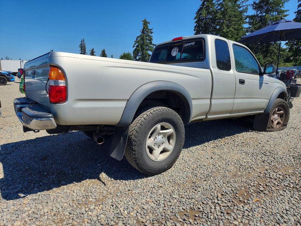 2002 Toyota Tacoma VIN 5TESN92NX2Z117983 COPART salvage auction — FRONT END, WA - BILL OF SALE, sold $1,500 on 2026-07-31 (photo 3)