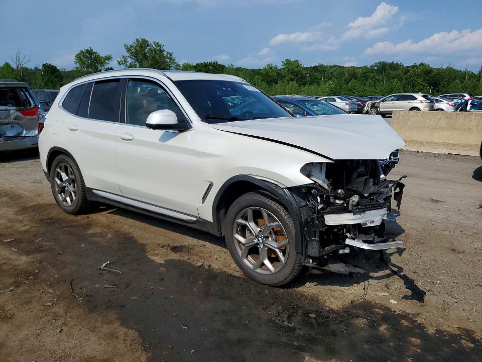 2023 BMW X3 VIN 5UX53DP09P9S47113 COPART salvage auction — FRONT END, Ny - Mv-907A Salvage Certificate, sold $350 on 2026-07-30 (photo 4)