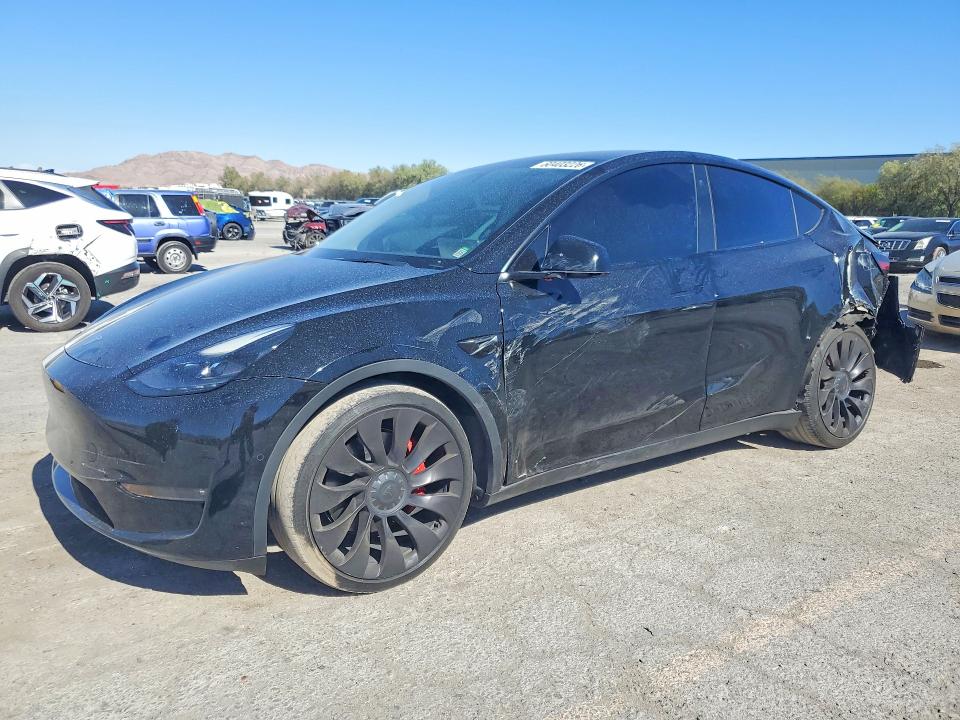 2021 Tesla Model y VIN 5YJYGDEF6MF251339 COPART salvage auction — REAR END, Nv - Salvage Title, sold $525 on 2026-07-21 (photo 1)