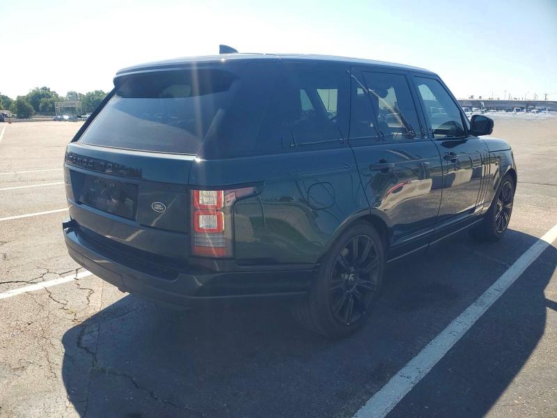 2017 Land rover RANGE ROVER VIN SALGS2FV2HA357783 COPART salvage auction — NORMAL WEAR, KS - CERTIFICATE OF TITLE (P), sold $7,700 on 2026-07-23 (photo 4)