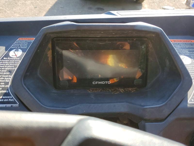 2022 Cfmoto U force VIN LCELDUZ9XN6001235 COPART salvage auction — VANDALISM, ON - PERMIT NO BRAND - FIT, sold $1,800 on 2026-07-14 (photo 8)