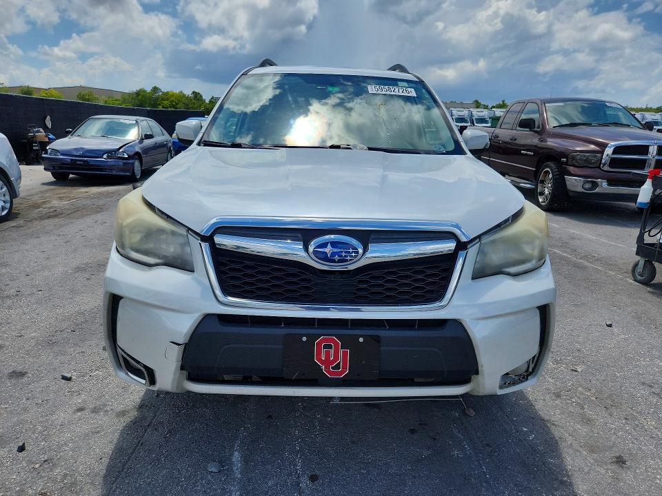 2014 Subaru Forester VIN JF2SJGMC5EH501950 COPART salvage auction — FRONT END, Fl - Cert Of Title Slvg Rebuildable, sold $1,000 on 2026-07-14 (photo 5)