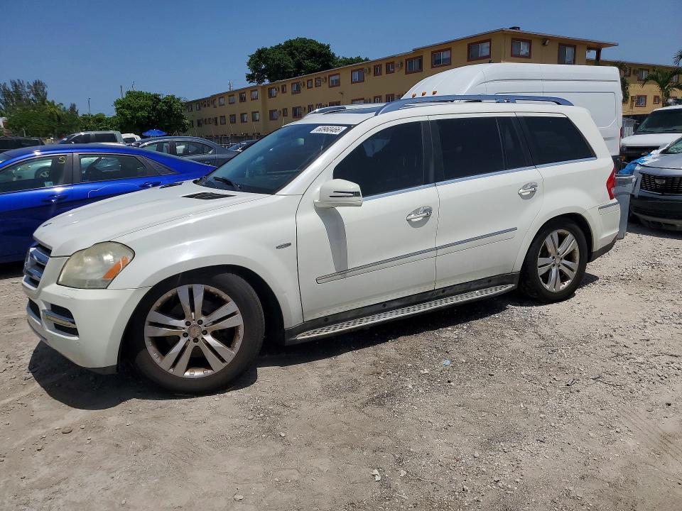 2011 Mercedes-benz Gl-class VIN 4JGBF2FE5BA715208 COPART salvage auction — FRONT END, Fl - Certificate Of Title, sold $350 on 2026-09-05 (photo 1)