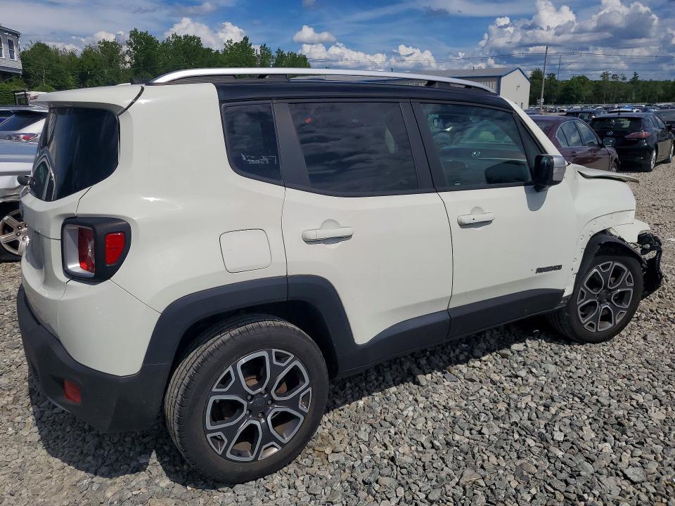 2018 Jeep Renegade VIN ZACCJBDB1JPH06441 COPART salvage auction — FRONT END, Ma - Cert Of Title-Salvage, sold $2,400 on 2026-08-12 (photo 3)