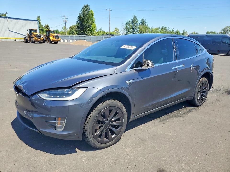 2016 Tesla Model x VIN 5YJXCBE24GF005502 COPART salvage auction — FRONT END, OR - CERTIFICATE OF TITLE, sold $8,900 on 2026-07-27 (photo 1)