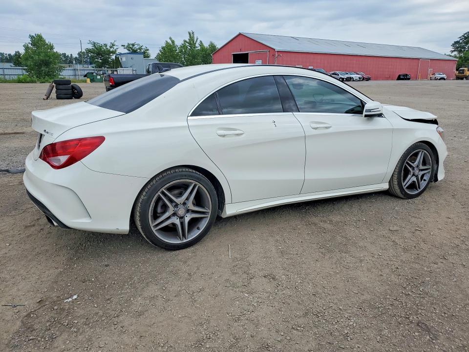 2015 Mercedes-benz Cla-klasse VIN WDDSJ4GB6FN271182 COPART salvage auction — FRONT END, On - Permit Salvage, sold $125 on 2026-07-28 (photo 3)
