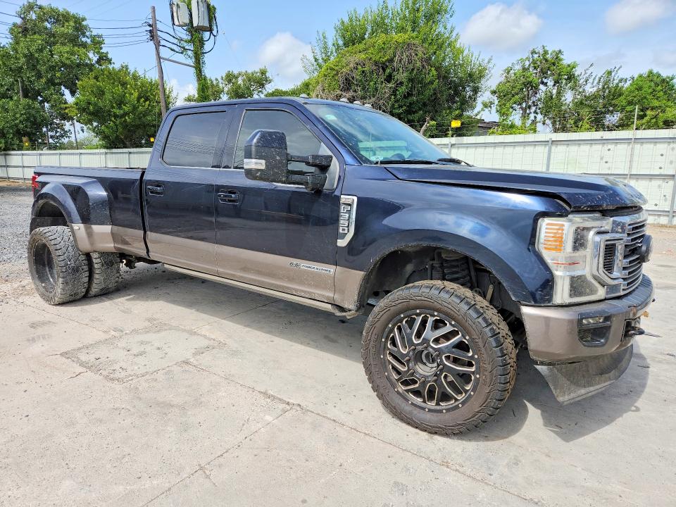 2022 Ford F350 VIN 1FT8W3DT2NED72098 COPART salvage auction — FRONT END, Tx - Salvage Vehicle Title, sold $11,100 on 2026-07-28 (photo 4)
