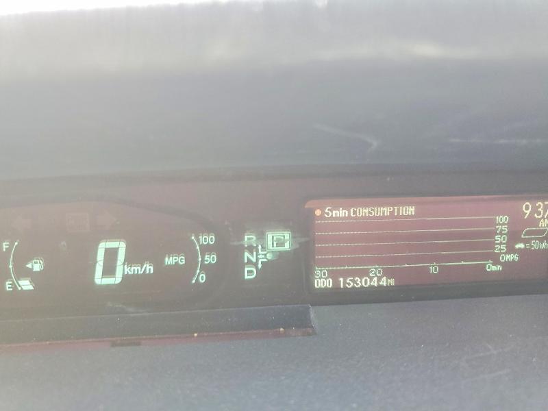 2011 Toyota Prius VIN JTDKN3DU0B1388787 COPART salvage auction — REAR END, CA - DIS/DLR/EXP ONLY CLEAN TITLE, sold $800 on 2026-07-21 (photo 9)