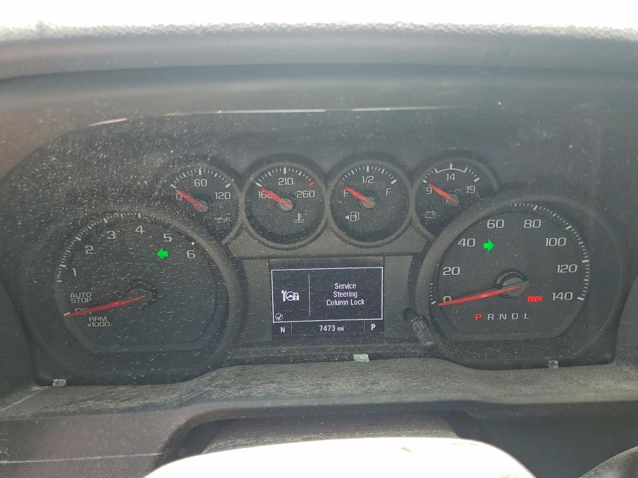 2025 Chevrolet Silverado 1500 VIN 3GCNAAED9SG385397 COPART salvage auction — Front End, AZ - CERTIFICATE OF TITLE (P), sold $9,300 on 2026-07-09 (photo 9)